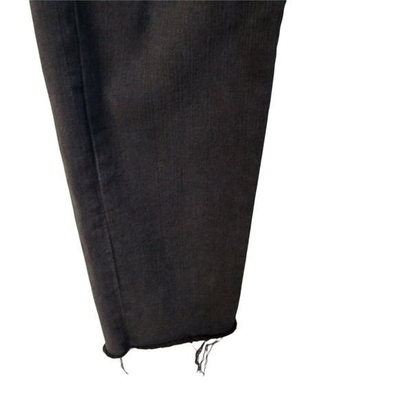 Madewell 9” Mid Rise Skinny Jeans Lunar Wash Black Size 27 - Picture 5 of 8